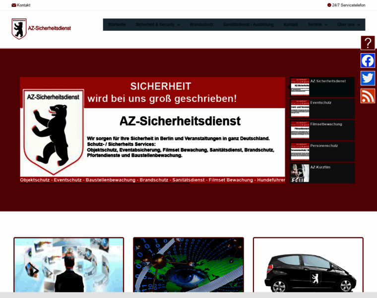 Az-sicherheitsdienst.de thumbnail