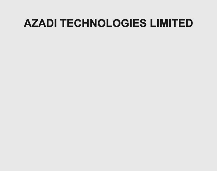 Azaditechnologies.com thumbnail