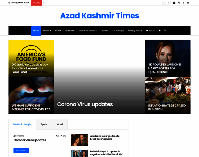 Azadkashmirtimes.com thumbnail