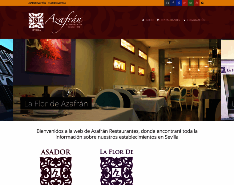 Azafranrestaurantes.com thumbnail