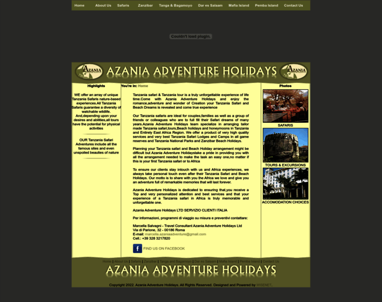 Azaniaadventure.com thumbnail