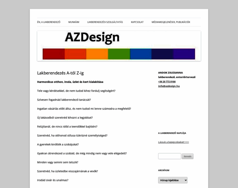 Azdesign.hu thumbnail