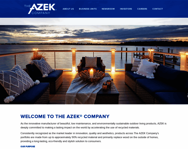 Azek.com thumbnail