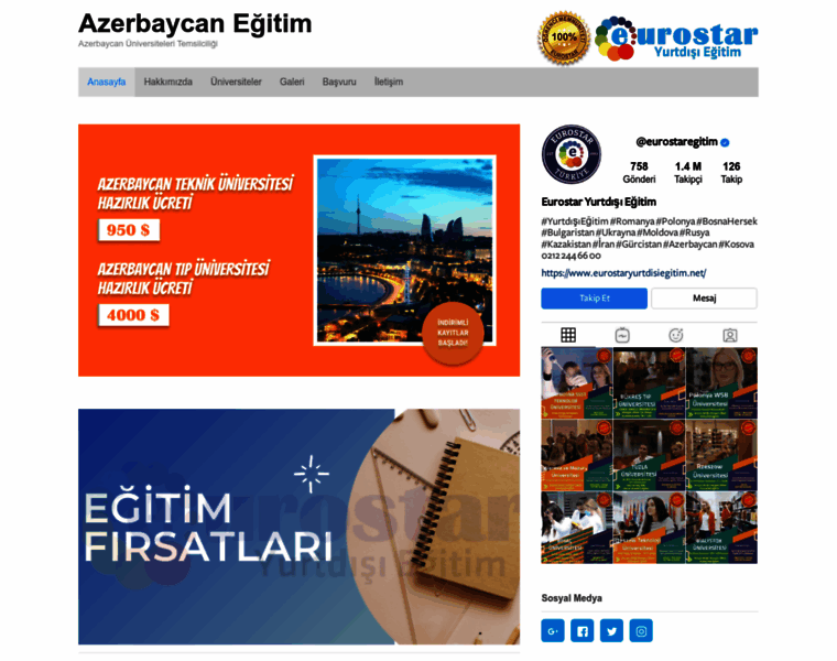 Azerbaycanegitim.com thumbnail
