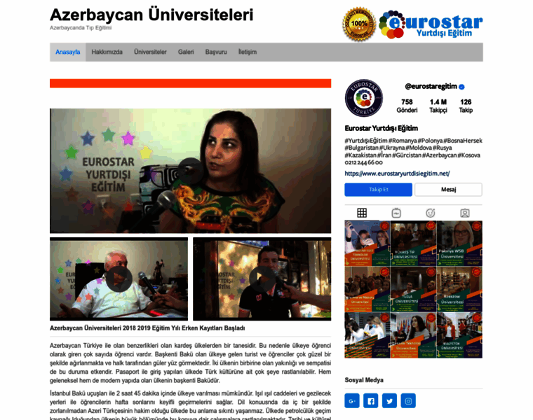 Azerbaycanuniversiteleri.net thumbnail