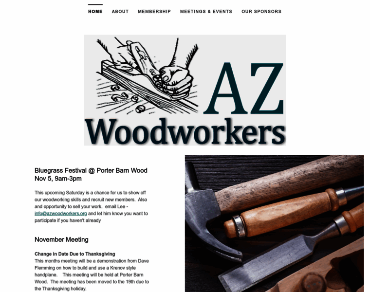 Azfinewoodworkers.org thumbnail