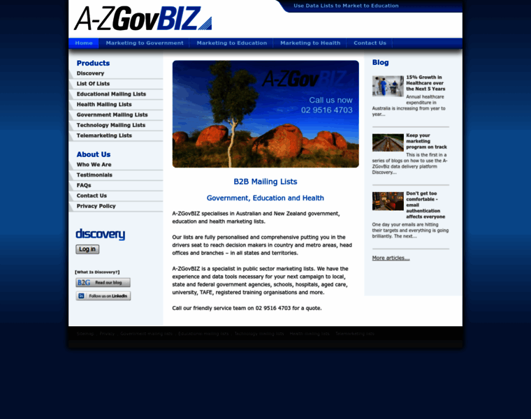Azgovbiz.com.au thumbnail