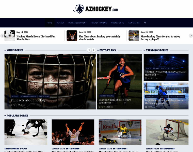 Azhockey.com thumbnail