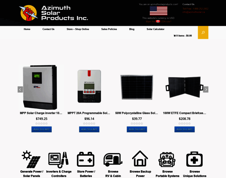 Azimuthsolarproducts.com thumbnail