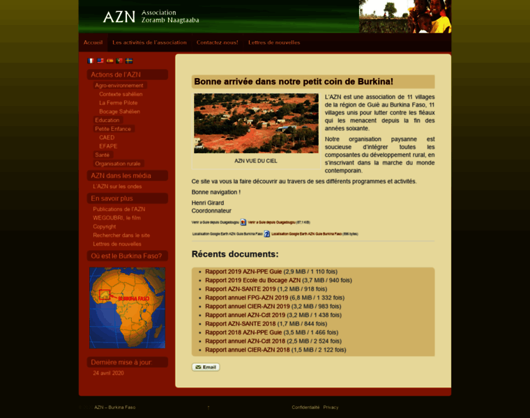 Azn-guie-burkina.org thumbnail