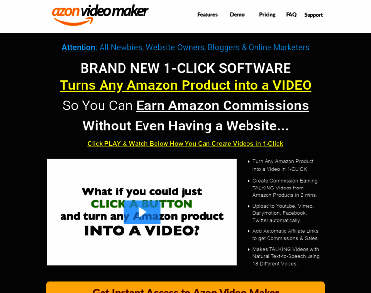 Azonvideomaker.com thumbnail