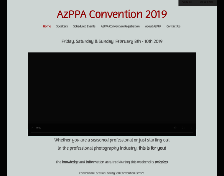 Azppaconvention.com thumbnail