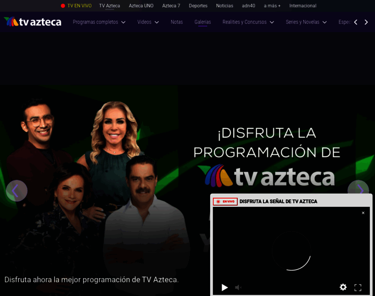 Aztecaamerica.com thumbnail
