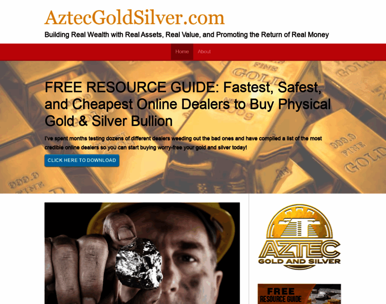 Aztecgoldsilver.com thumbnail