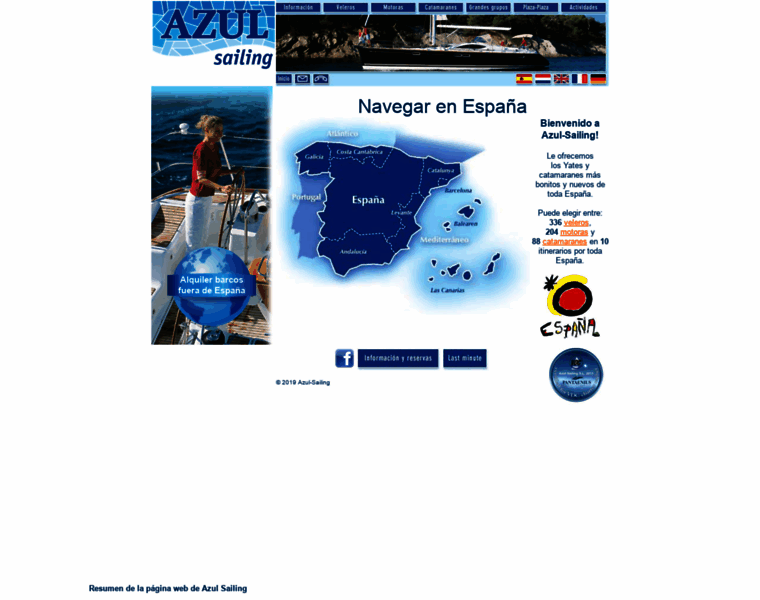 Azul-sailing.com thumbnail