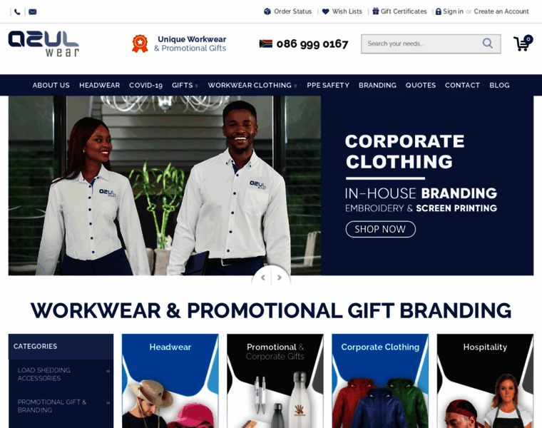 Azulwear.co.za thumbnail