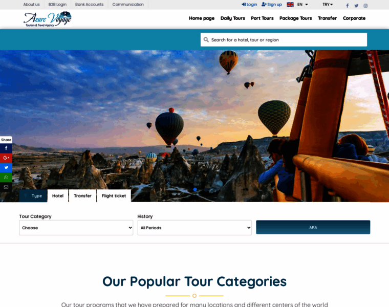 Azure-tourism.com thumbnail