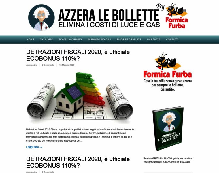 Azzeralebollette.com thumbnail