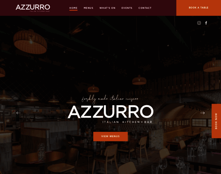 Azzurro-restaurant.co.uk thumbnail