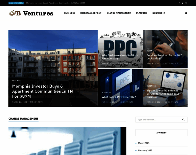B-ventures.net thumbnail