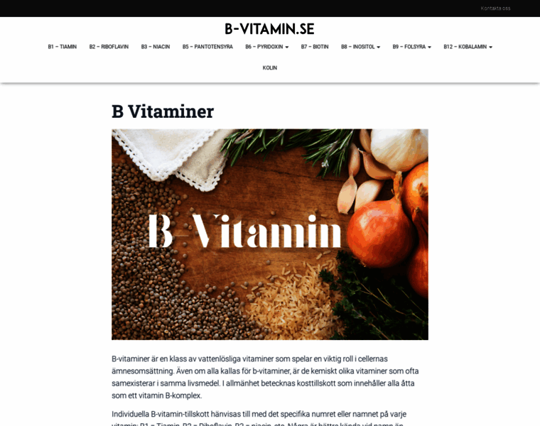 B-vitamin.se thumbnail