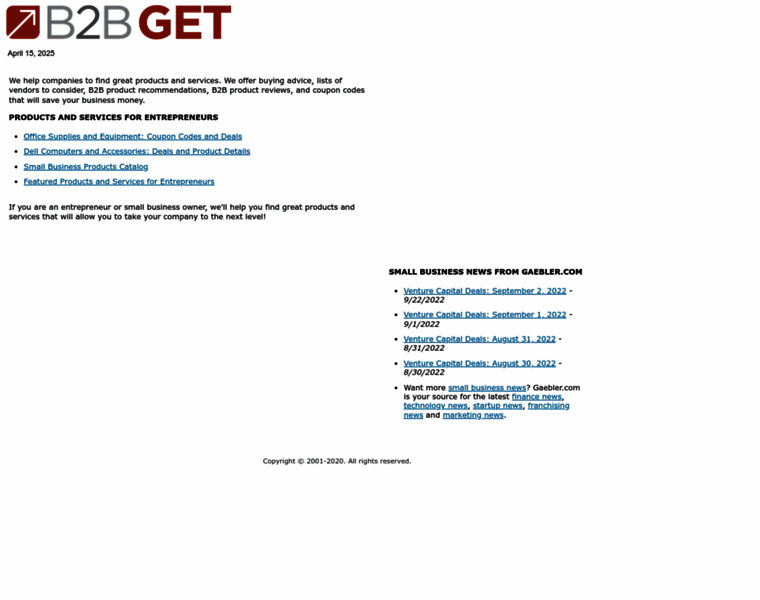 B2bget.com thumbnail
