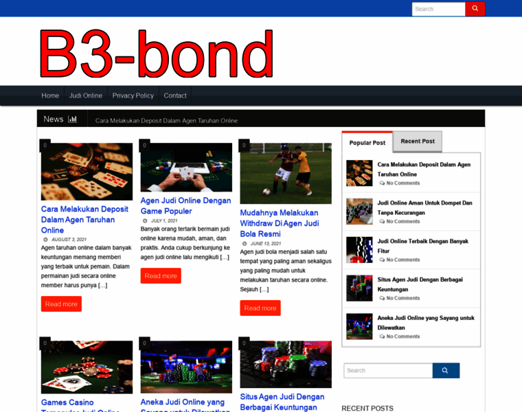 B3-bond.com thumbnail