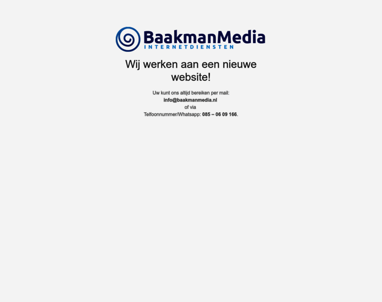 Baakmanmedia.nl thumbnail