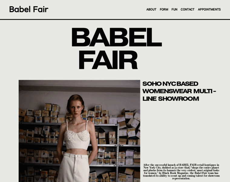 Babelfairshowroom.com thumbnail