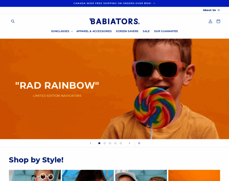 Babiators.ca thumbnail