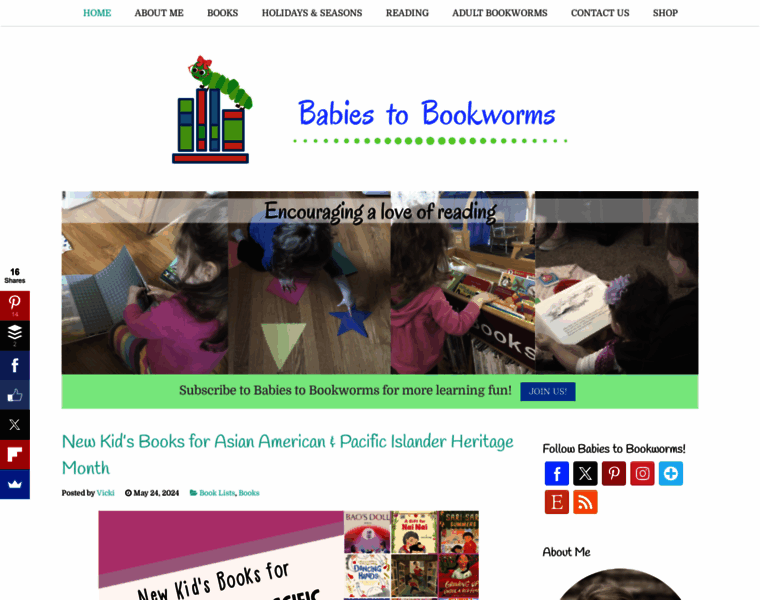 Babiestobookworms.com thumbnail