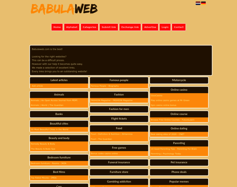 Babulaweb.com thumbnail