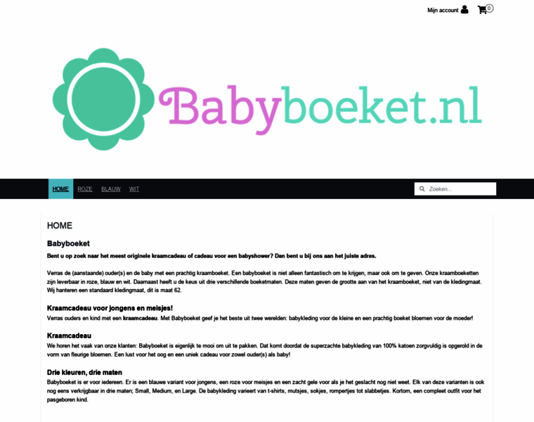 Babyboeket.nl thumbnail