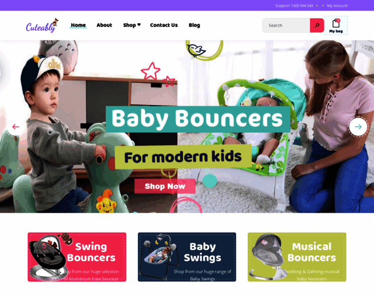 Babybouncers.com.au thumbnail