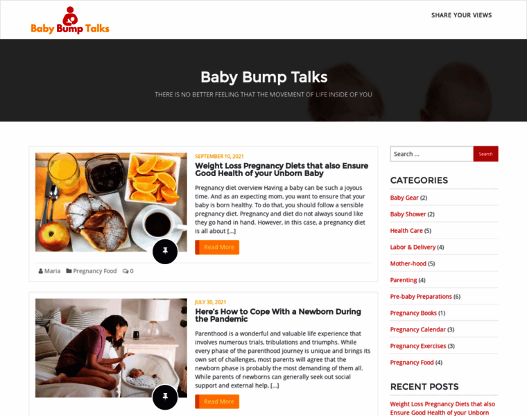 Babybumptalks.com thumbnail