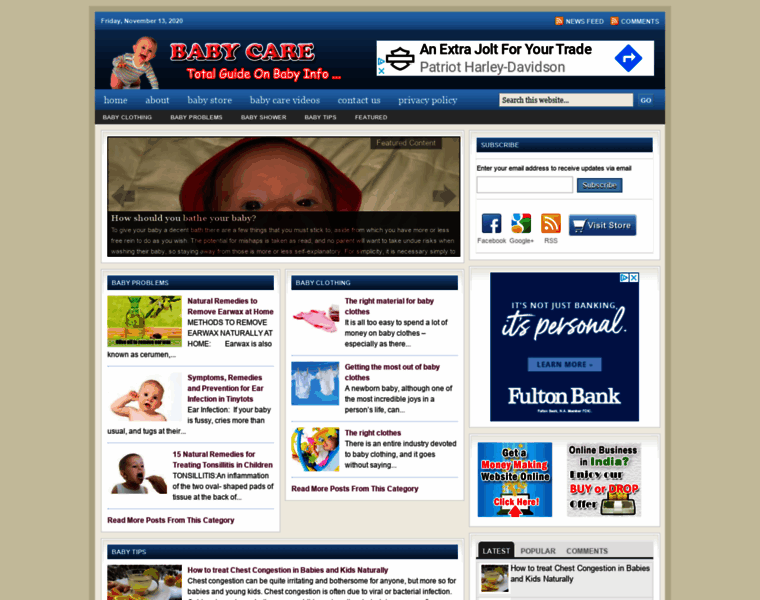 Babycareforyou.com thumbnail