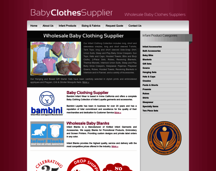Babyclothesmanufacturer.com thumbnail