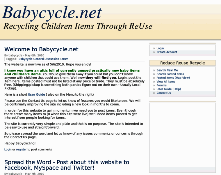 Babycycle.net thumbnail