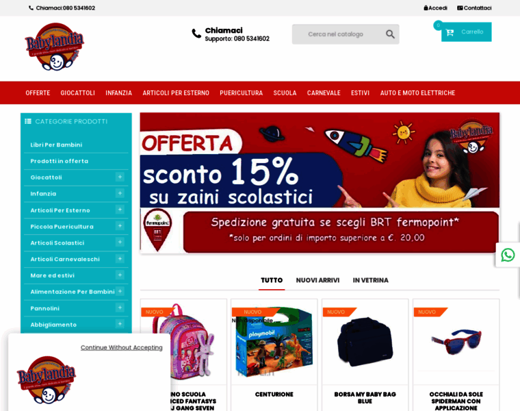 Babylandiashop.it thumbnail