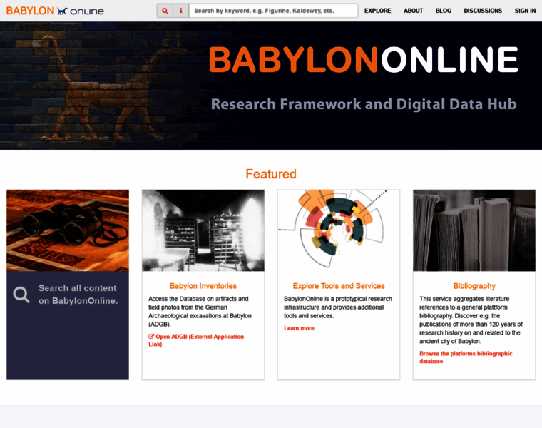 Babylon-online.org thumbnail