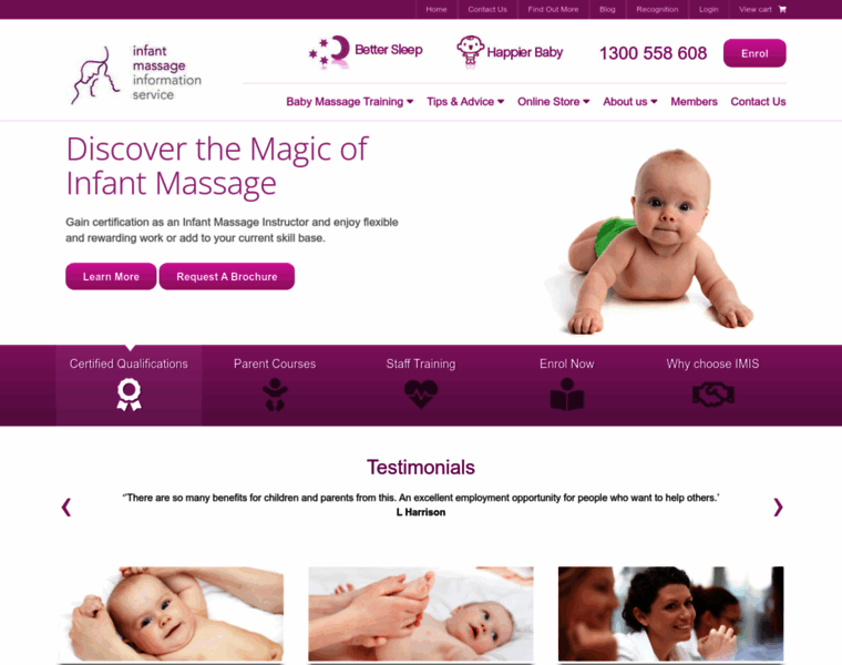 Babymassage.net.au thumbnail
