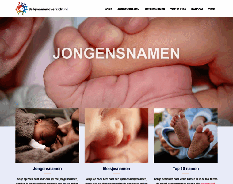 Babynamenoverzicht.nl thumbnail