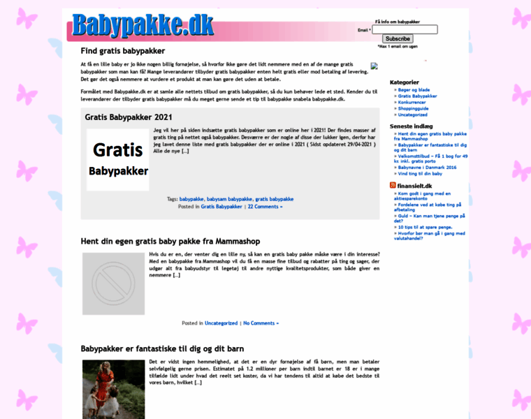 Babypakke.dk thumbnail