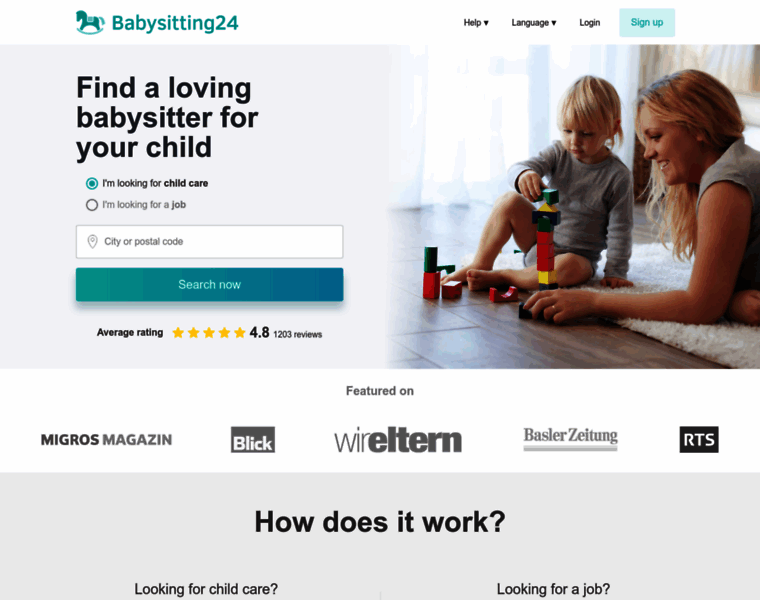 Babysitting24.ch thumbnail