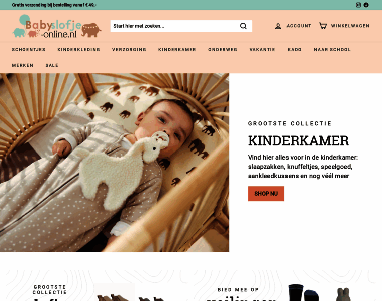 Babyslofjes-online.nl thumbnail