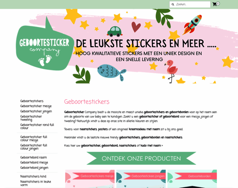 Babysticker.nl thumbnail