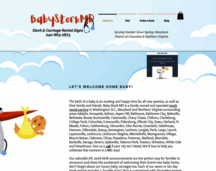 Babystorkmd.com thumbnail