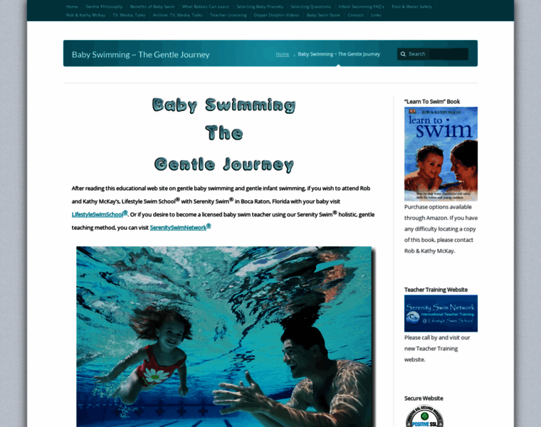 Babyswimming.com thumbnail