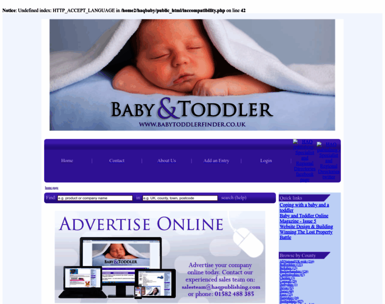Babytoddlerfinder.co.uk thumbnail