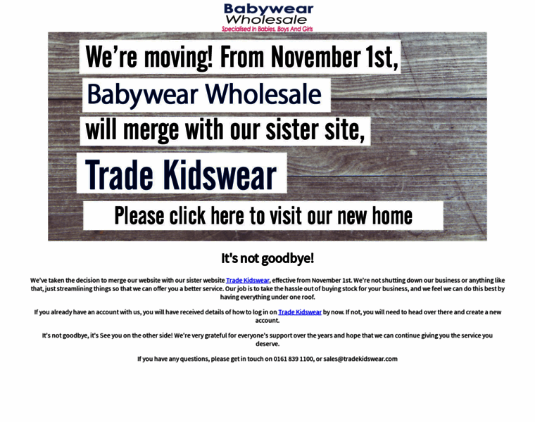 Babywearwholesale.com thumbnail